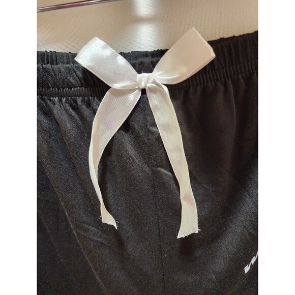 Womens 2 Piece XL Black Pajama Set Weekend T-Shirt & Shorts Sleep Loungewear - Picture 7 of 16